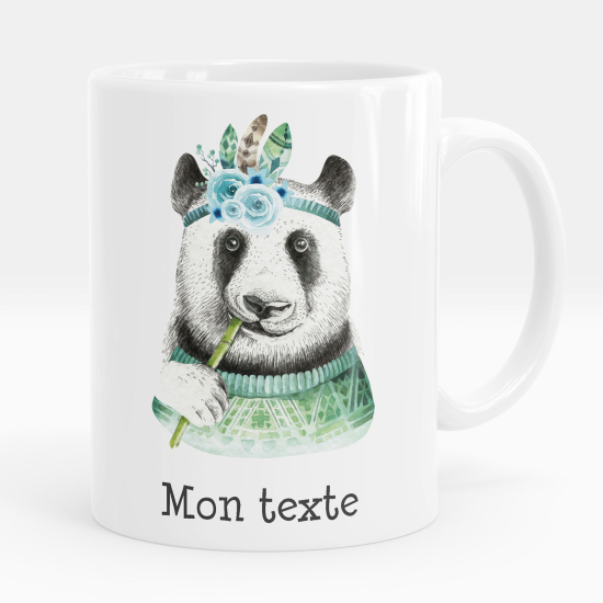 Tazza / Mug personalizzata - Panda indiano