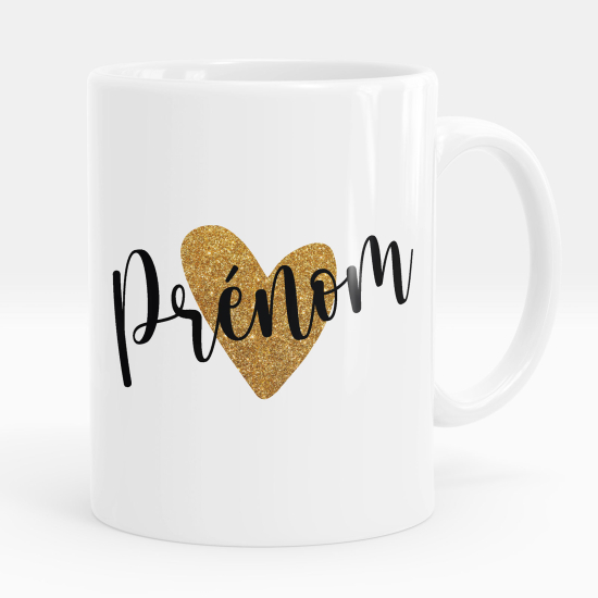 Tazza / Mug personalizzata - Cuore nome