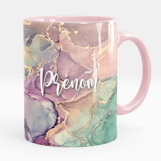 Tazza / Mug personalizzata - Effetto marmorizzato