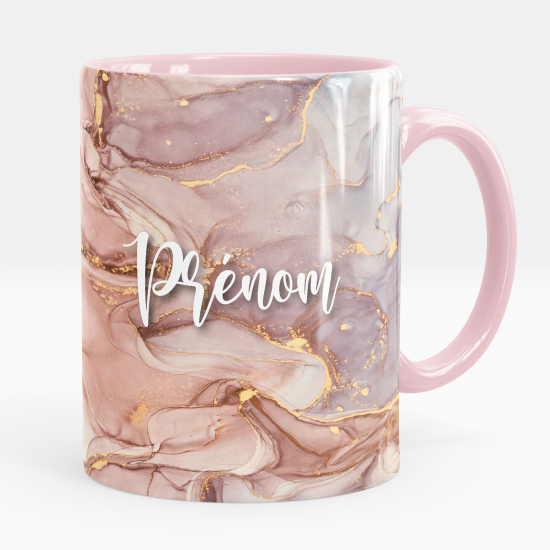 Tazza / Mug personalizzata - Effetto marmorizzato