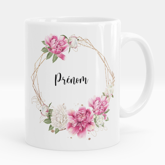 Tazza / Mug personalizzata - Fiori