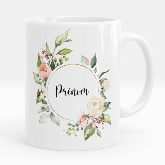 Tazza / Mug personalizzata - Fiori