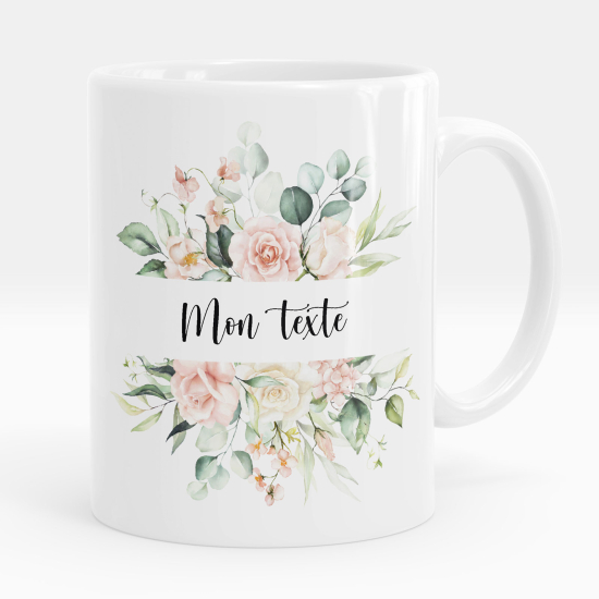Tazza / Mug personalizzata - Fiori