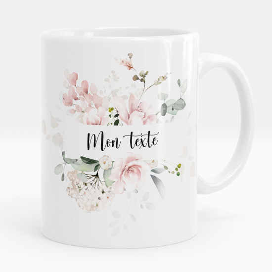 Tazza / Mug personalizzata - Fiori
